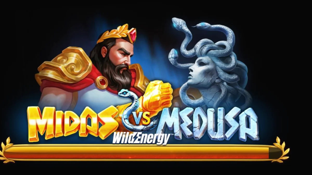 Midas VS Medusa WildEnergy slot machine interface